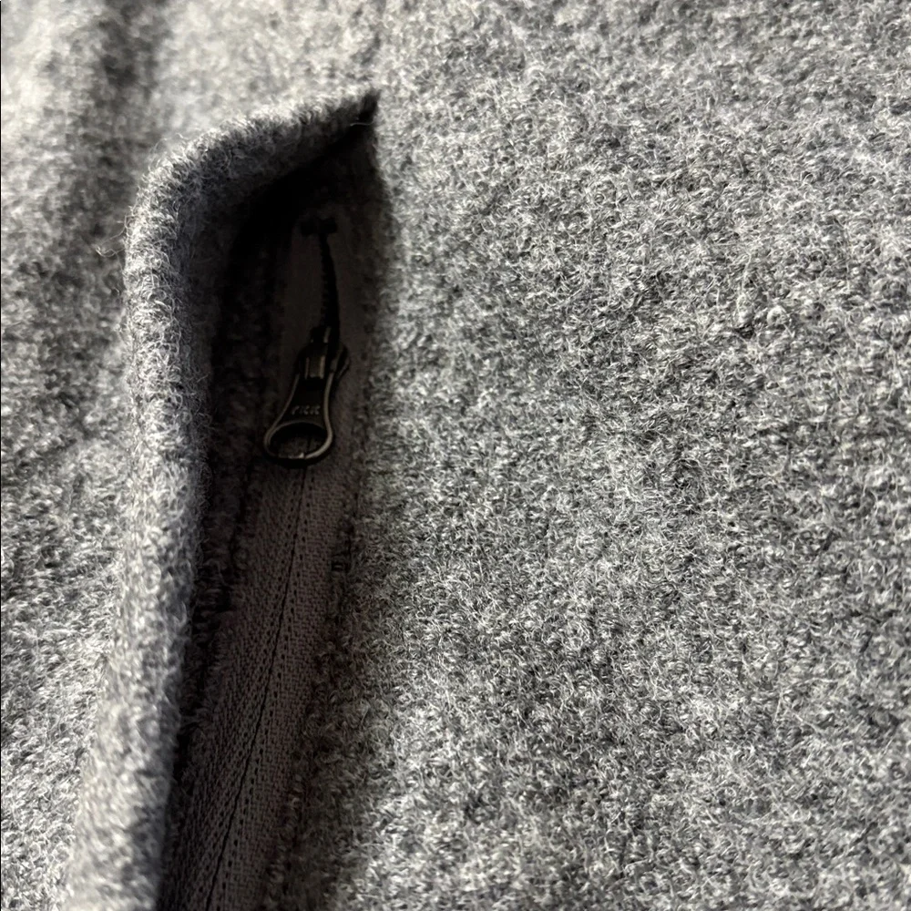 L.L. Bean Gray Bellandi Italian Wool Women's Coat - Picture 13 of 14